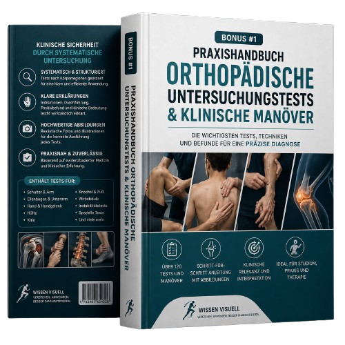 Bonus #1: Praxishandbuch Orthopädische Untersuchungstests & klinische Manöver